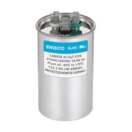 45/5 440v CBB65B AC Capacitor - 45+5 uf ±5% MFD 370/440 Volt Dual Run Round Capacitor, VAC CBB65B Ka