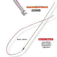 Universal TV Backlight Lamp 14-24inch LED strip L. 50cm L. 0.3cm Backlight LED TV