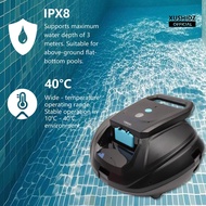 SP1 Robot Swimming Pool Cleaner Cordless Powerful Suction Outperforming Runtime Hydrodynamic Intelli