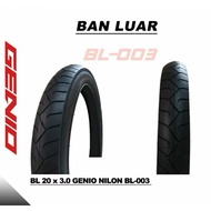 20x3.0 BMX jumbo outer tire, Genio brand bicycle tyre