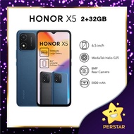 HONOR X5 (2GB RAM + 32GB ROM) 6.5" Display , Helio G25 , 5000mAh Battery/HONOR Malaysia Warranty