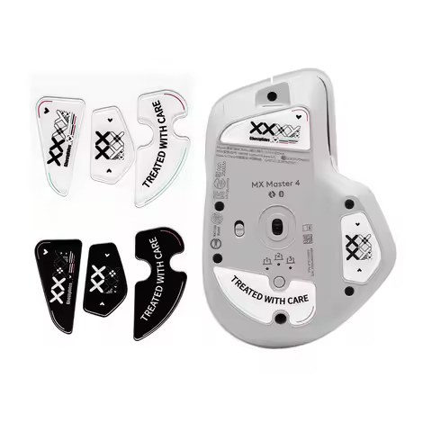 Rounded Curved Edges Mouse Feet Skates for Logitech MX Master 4 Wireless Gaming Mouse