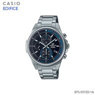CASIO นาฬิกาข้อมือผู้ชาย EDIFICE SLIM CHRONOGRAPH WITH SAPPHIRE CRYSTAL รุ่น EFR-S572D-1A
