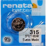 Origina Renata Battery 1 pcs SR716SW 315 Swiss Made SR716 1.55v Silver Oxide