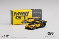 1/64 Mini GT 317 布加迪 Bugatti Vision Gran Turismo Yellow 黃色