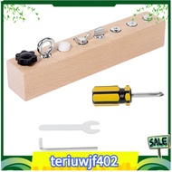 【●TI●】Montessori Wooden Toy for Kids -  Nut Disassembly, Enhances Fine Motor Skills