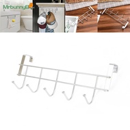 Hook rack 24.5 x 9 x 2.5 cm Over The Door Towel Wash Room 5Hooks Clothes