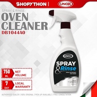 UNOX Spray &amp; Rinse DB1044A0 (750ml) Detergent for Ovens Remove Stain Grease Made in Italy Effective Cleaner Formula Oven