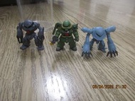 萬代 BANDAI Gundam Converge FW 機動戰士高達 0080 MS-06FZ Zaku II 渣古  MSM-07 "Z"GOK 魔蟹 MSM-04 愛爾蘭魔蟹 HY-GOGG 3