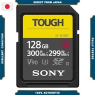Sony SF-G128T SDXC Memory Card, 128GB, Class 10, UHS-II Compatible [ Japanese Product]