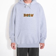 Hipokrit Official Shop - Thick Plecce Hoodie Sweater Jacket Misty Grey Drew