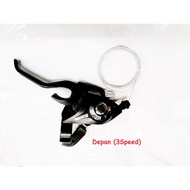 Shifter untuk basikal gear 3x8 , 3x7