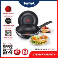 Tefal Cook & Clean 20cm/24cm/26cm/28cm/30cm Wokpan Frypan Cookware Periuk Pot Pan Wok Kuali