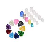 Guitar Picks Finger Protector Acoustic Guitar Beginners Guitar Accessories Kit Covers Protectors