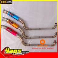 Exhaust Nueng kriss ex5/ lagenda/ srl 110/ lc135/ y15/ rs150/ sym110/ dash110/ wave/ exhaust nueng f