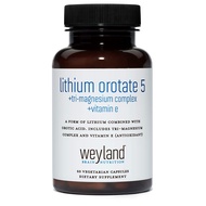 Lithium Orotate 5mg + Tri-Magnesium Threonate, Taurinate, Malate + Glycine + Vitamin E, Mood Support