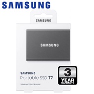 Samsung 2TB T7 Portable SSD USB3.2 (Gray)