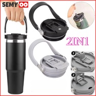 SEMYOO 30oz Tumbler Lid Handle Lid Tumbler Handle 2in1 Lid Tyso Tumbler Portable Tumbler Bottle Cap