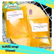 SOFTFILL Selai NANAS 250gr Repack - Selai Martabak Selai Roti Bakar selai kiloan murah
