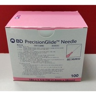 BD PRECISIONGLIDE NEEDLE 2032 18G X 1 1/2 TW (1.2mm X 38mm) 100'S (EXP: 05/2025)