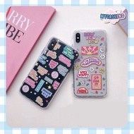 Sticker Font printing anticrack case oppo reno realme 7 a38 a18 a78 a58 6 8 a17k 8t 4g a57 2022 a17 
