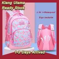 Waterproof primary large korean kid girl large school bag backpack bagpack beg sekolah rendah perempuan smiggle