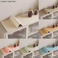 Simple Solid Color Table Mat Entryway Shoe Counter Top Dustproof Mat Oil-proof and Waterproof Sidebo