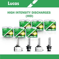 LUCAS HID Xenon Headlight Bulb 35W 6000K D1S D2S D2R D3S D4S D4R D8S 1SET 2PCS