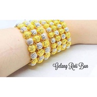 Rantai Tangan Gelang Dewasa ROTI BUN  cop916 EMAS KOREA Bracelet MURAH