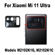 1x Back Camera Glass For Xiaomi Mi 11 Ultra Rear Camera Glass Lens MI11 M2102K1G M2102K1C