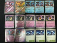 繁中《寵物小精靈》卡 Pokemon TCG sv10 火箭隊的榮耀 & M2a 超級進化夢想ex 謎擬Q 果然翁 操陷蛛 拉姆達 烏鴉頭頭 雅典娜 坂木 火焰鳥 超夢夢 火箭兵團 Deck 料