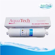 ไส้กรองน้ำ AquaTech Pre Activated Carbon Block 0.3 ไมครอน