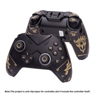 FINALORD Controller Performance Grip Tape For Flydigi Vader 3 Pro / Vader 4 Pro Handle,Buttons(Gold)