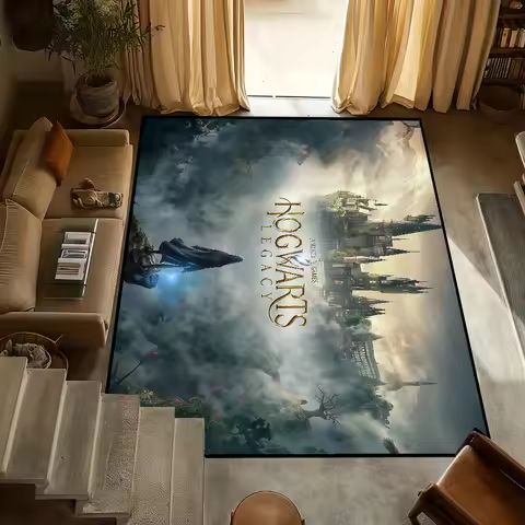Game H-Hogwarts Legacy Small Carpet Bedside Kitchen Bath Living Home House Bedroom Floor Mat Doormat