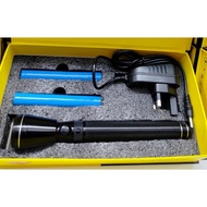 GEEPAS RECHARGEABLE LED FLASHLIGHT 6000mAh Battery