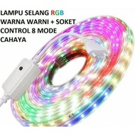 LAMPU LED STRIP RGB DAN LAMPU LED STRIP MERAH PUTIH