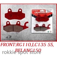 🥐❼🚲RCB Racing Boy RG /BELANG /LC 5Speed /Y125ZR Front Disc Brake Pad E-Series