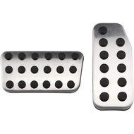 Car Pedals Gas Brake Clutch Accelerator Pedal Pad Plate Cover, for City 2013-2020 Vezel -V 2015-2020