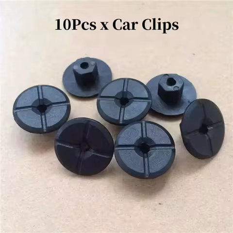 10Pcs Car Fastener Nut Fender Mud Flap Splash Guard Wheel Arch Bumper Panel Retainer Clip Rivet for 