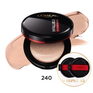 [คุชชั่น+รีฟิลx2] ลอรีอัล ปารีส L’Oréal Paris Infallible Pro-Cover Cushion 14g คุชชั่นปกปิด ติดทน เน