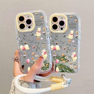 Disney Cartoon Mirror Winnie Samsung A06 Samsung A06 A55 A56 A13 A36 A35 A14 S25 A15 S24 Ultra A54 A