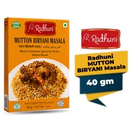 Radhuni Mutton Biryani Masala (Radhuni Biryani Masala Kambing) 40 GM