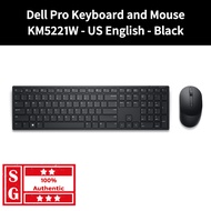 DELL PRO WIRELESS KEYBOARD AND MOUSE US ENGLISH - KM5221W Dell Wireless Mouse Dell Wireless Keyboard