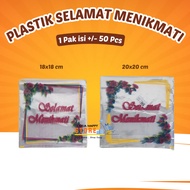 [Ceria] Samir Opp Plastic Enjoy 18x18 20x20 Contents 50 Pcs