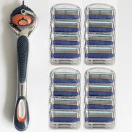 5-layer Stainless Steel Manual Razor Blades Men Classic Razor Safety Cleansing Care Tool Body Facial