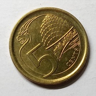 Koin Master 1790 - 5 Cent Singapura (Tahun Acak)