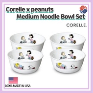 Corelle x Peanuts Snoopy Medium Noodle Bowl Set/Corelle USA/Noodle Bowl /Salad Bowl/Ramen Bowl/Snoopy the Home/Snoopy kitchen/pastenton