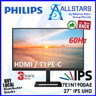 Philips 279P1 / 279P1/69 27 inch monitor (Warranty 3years with Philips SG)