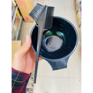 Hair dye bowl and hair dye comb for Men's and Women's hair salons