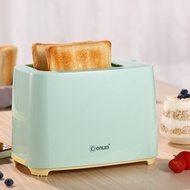 เครื่องปิ้งขนมปัง อุปกรณ์เบเกอรี่ เครื่องทำขนมปังอัตโนมัติในครัวเรือน เครื่องทำอาหารเช้า ขนมปังปิ้ง 2 ชิ้น